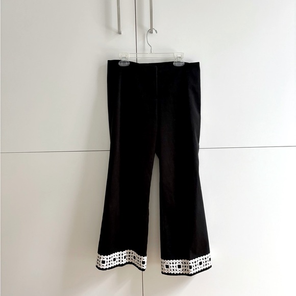 Trina Turk Polished Cotton Pants sz 0 - Picture 4 of 4